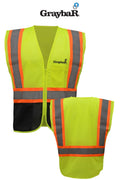 Class 2 Two Tone Vest w/ Black Bottom