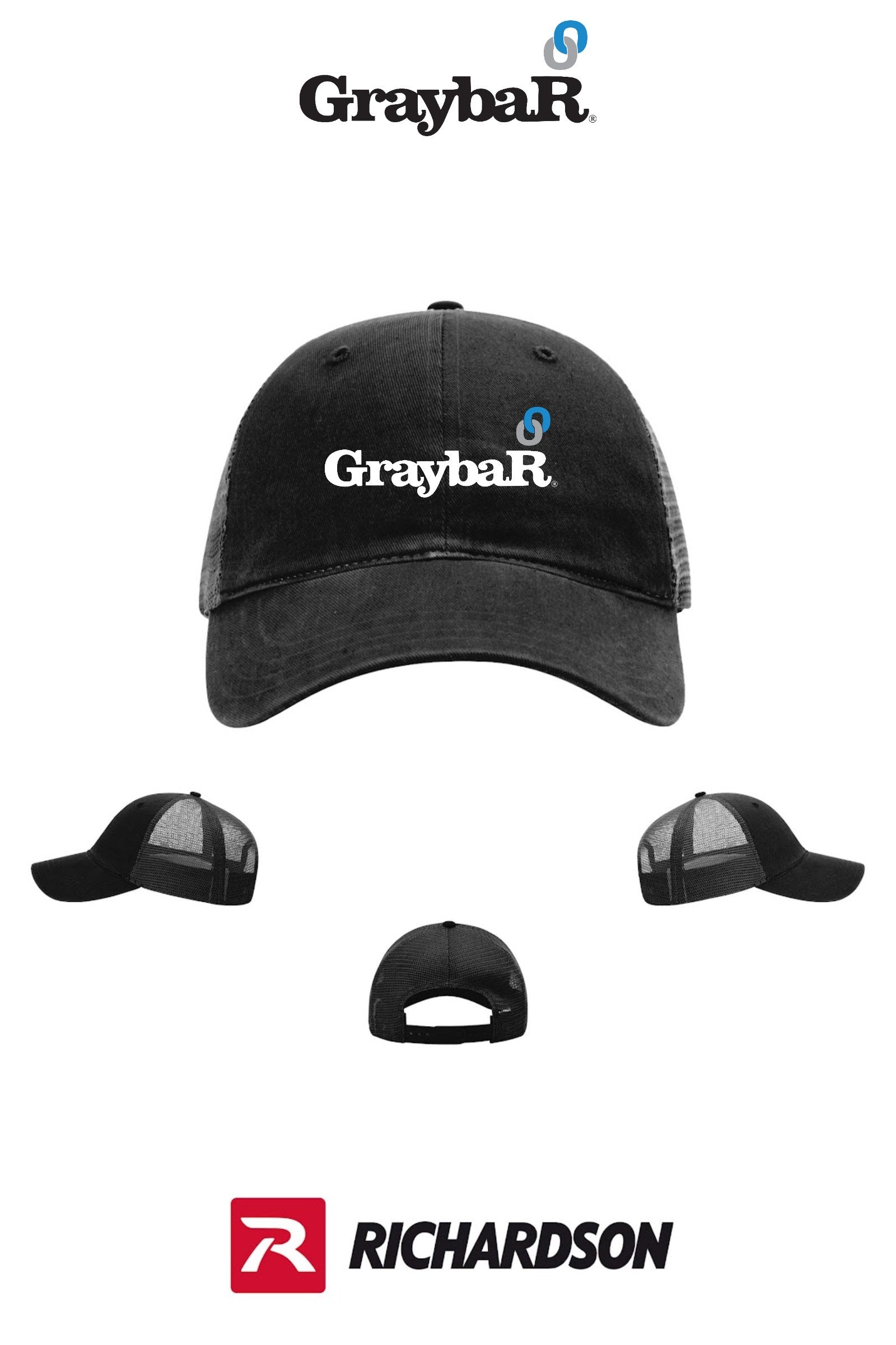 Richardson 111 Garment Washed Trucker