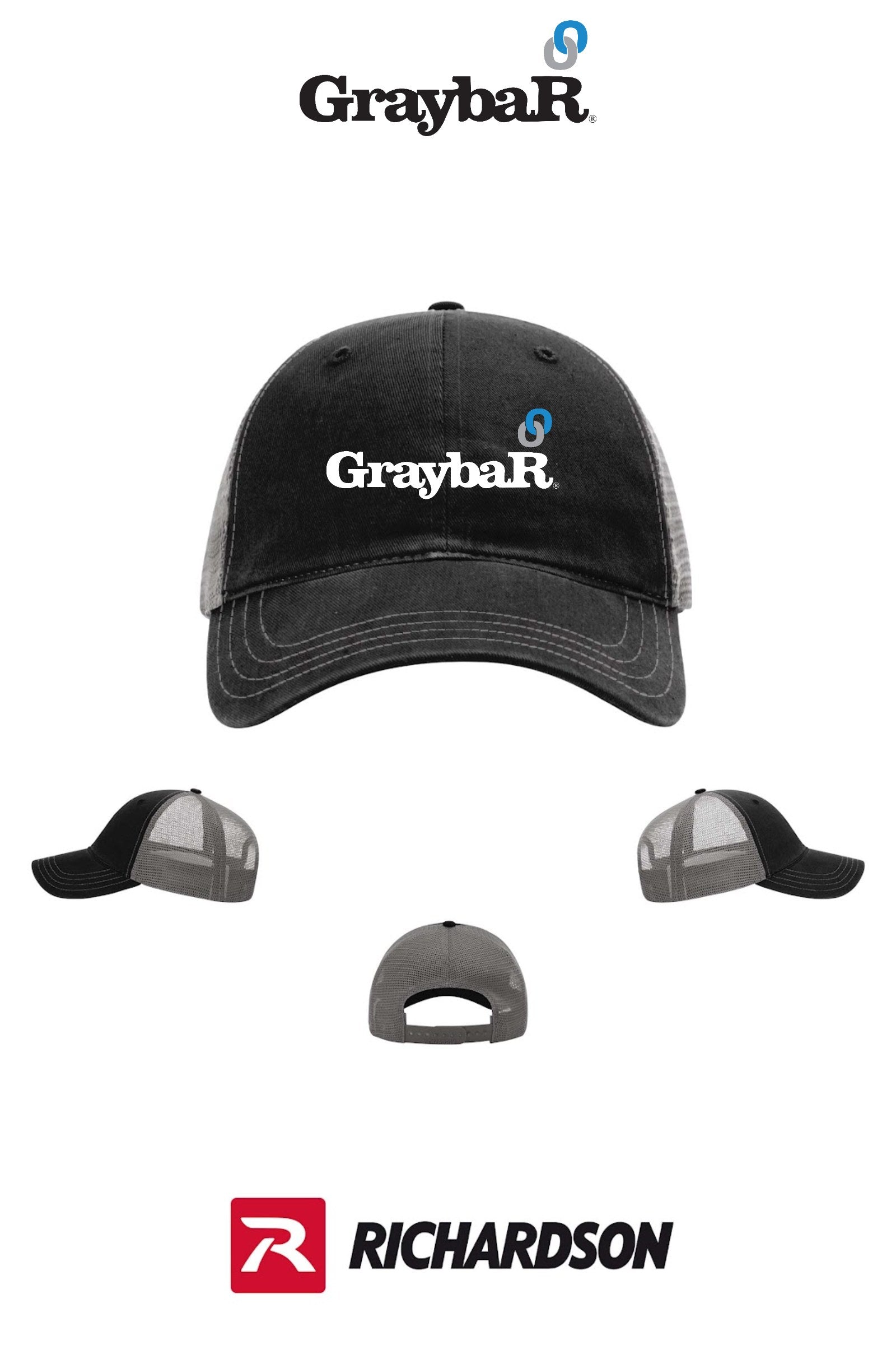 Richardson 111 Garment Washed Trucker