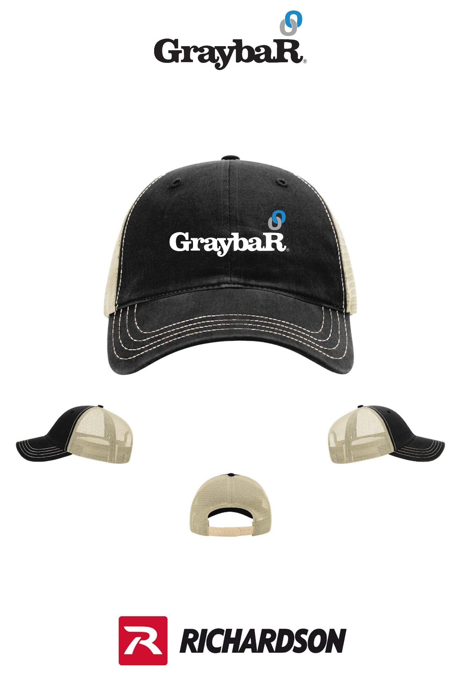 Richardson 111 Garment Washed Trucker