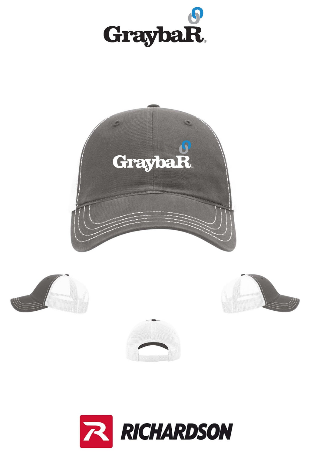 Richardson 111 Garment Washed Trucker