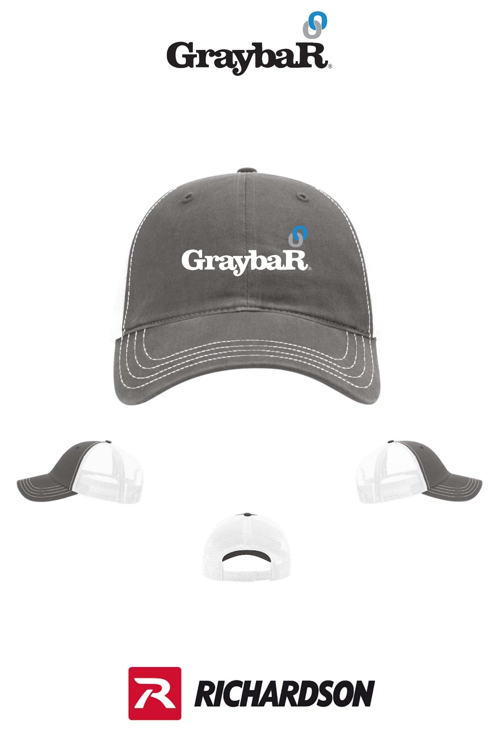 Richardson 111 Garment Washed Trucker