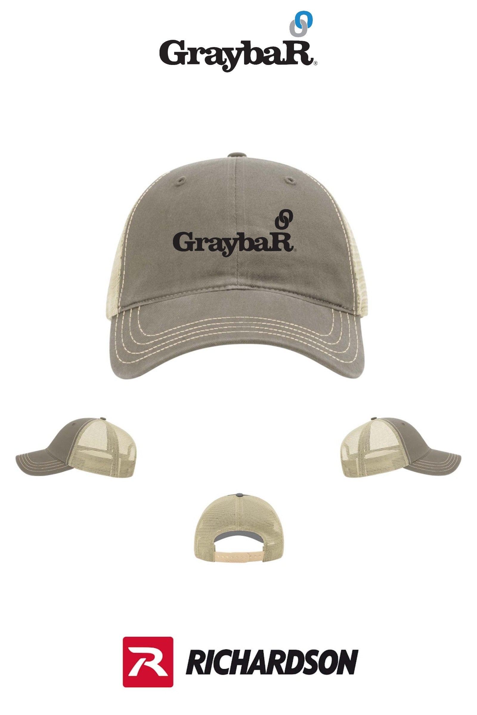 Richardson 111 Garment Washed Trucker