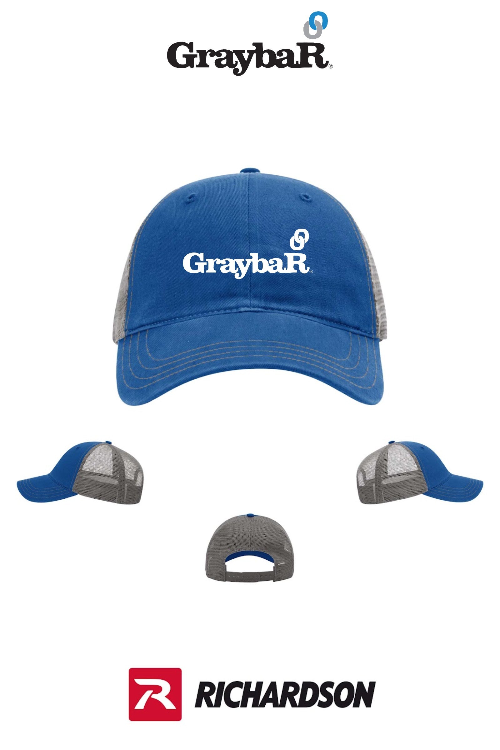 Richardson 111 Garment Washed Trucker
