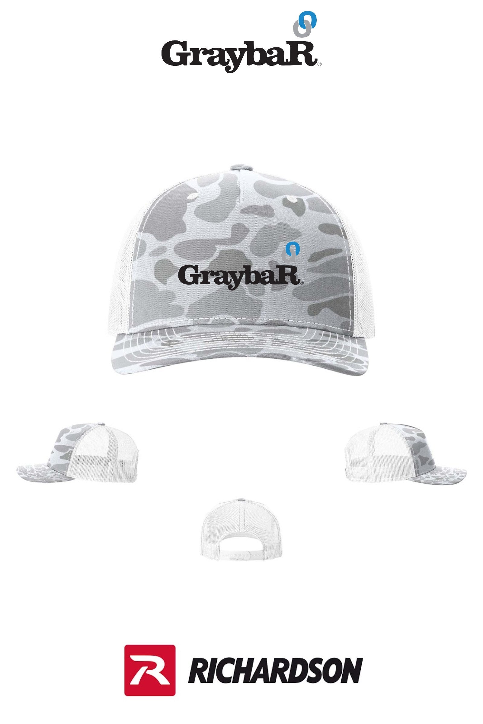 Richardson 112PFP Printed Five-Panel Trucker