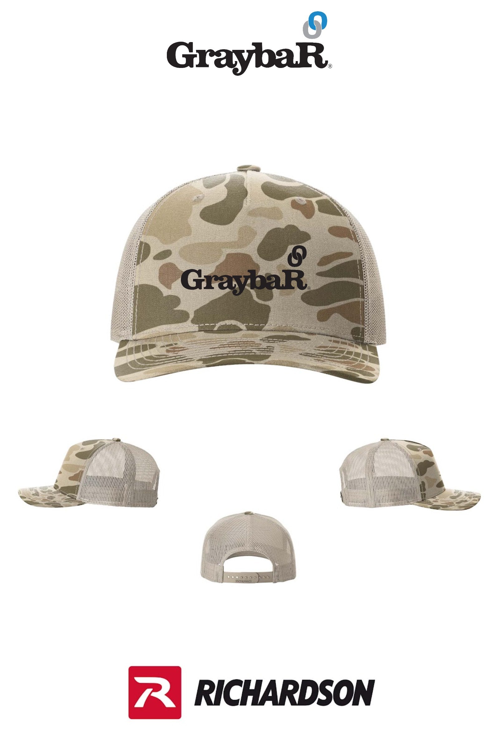 Richardson 112PFP Printed Five-Panel Trucker