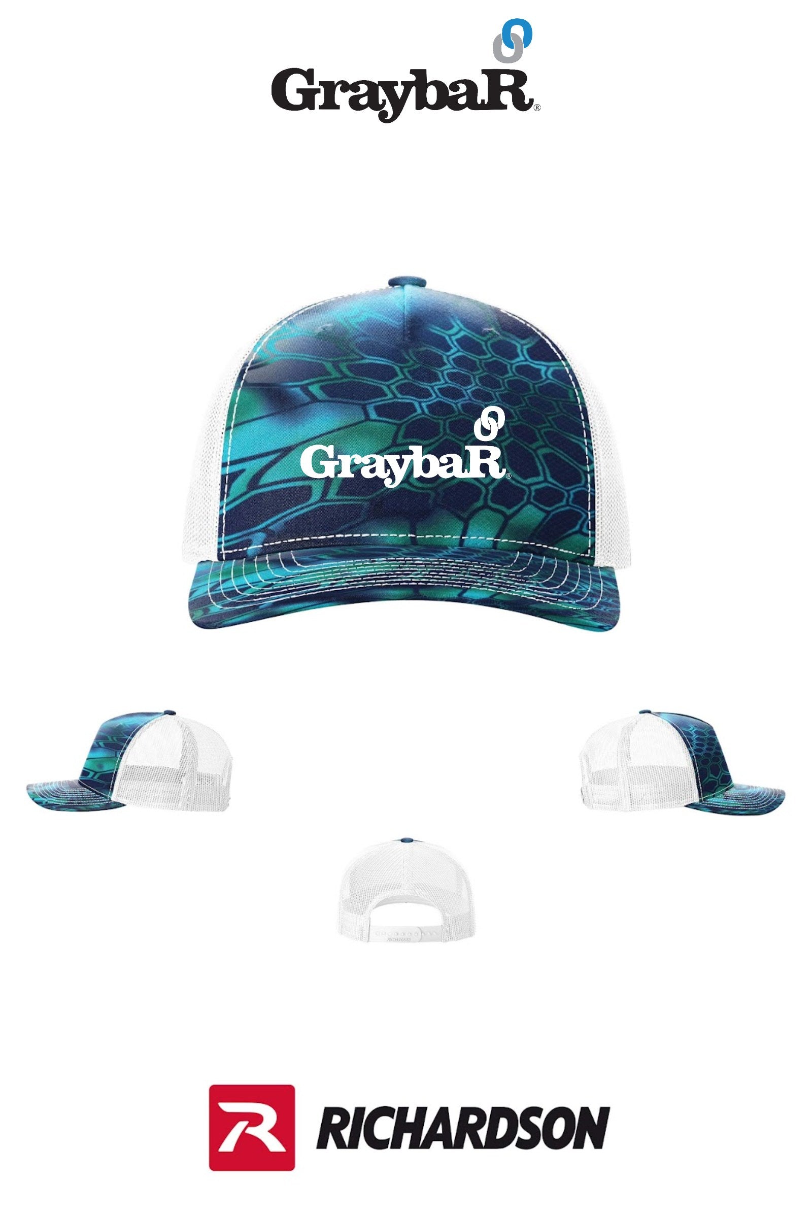 Richardson 112PFP Printed Five-Panel Trucker
