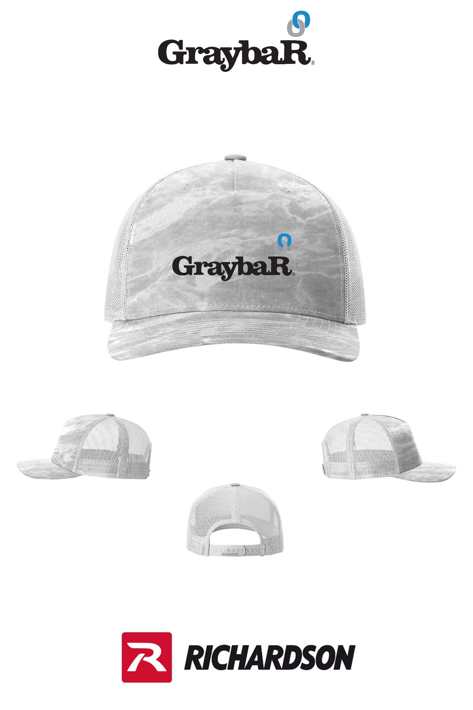 Richardson 112PFP Printed Five-Panel Trucker