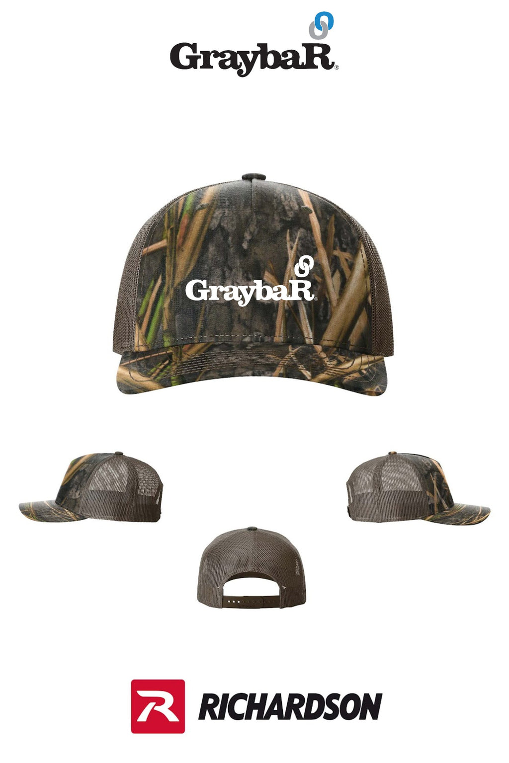 Richardson 112PFP Printed Five-Panel Trucker