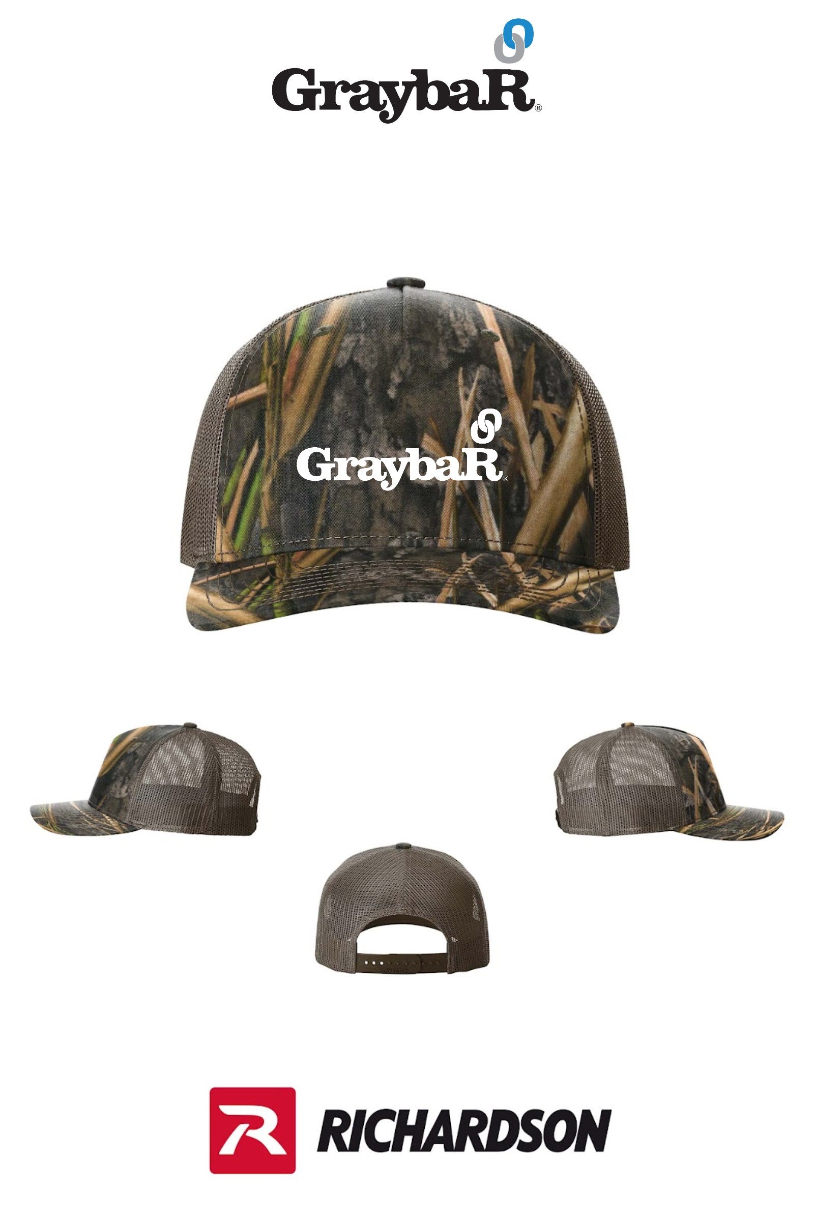 Richardson 112PFP Printed Five-Panel Trucker