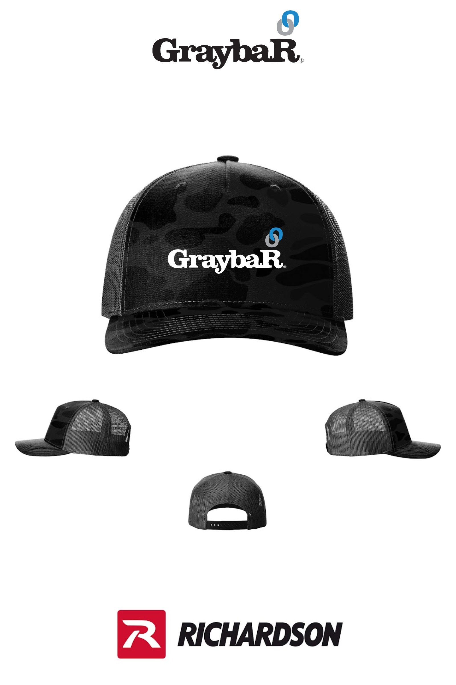 Richardson 112PFP Printed Five-Panel Trucker