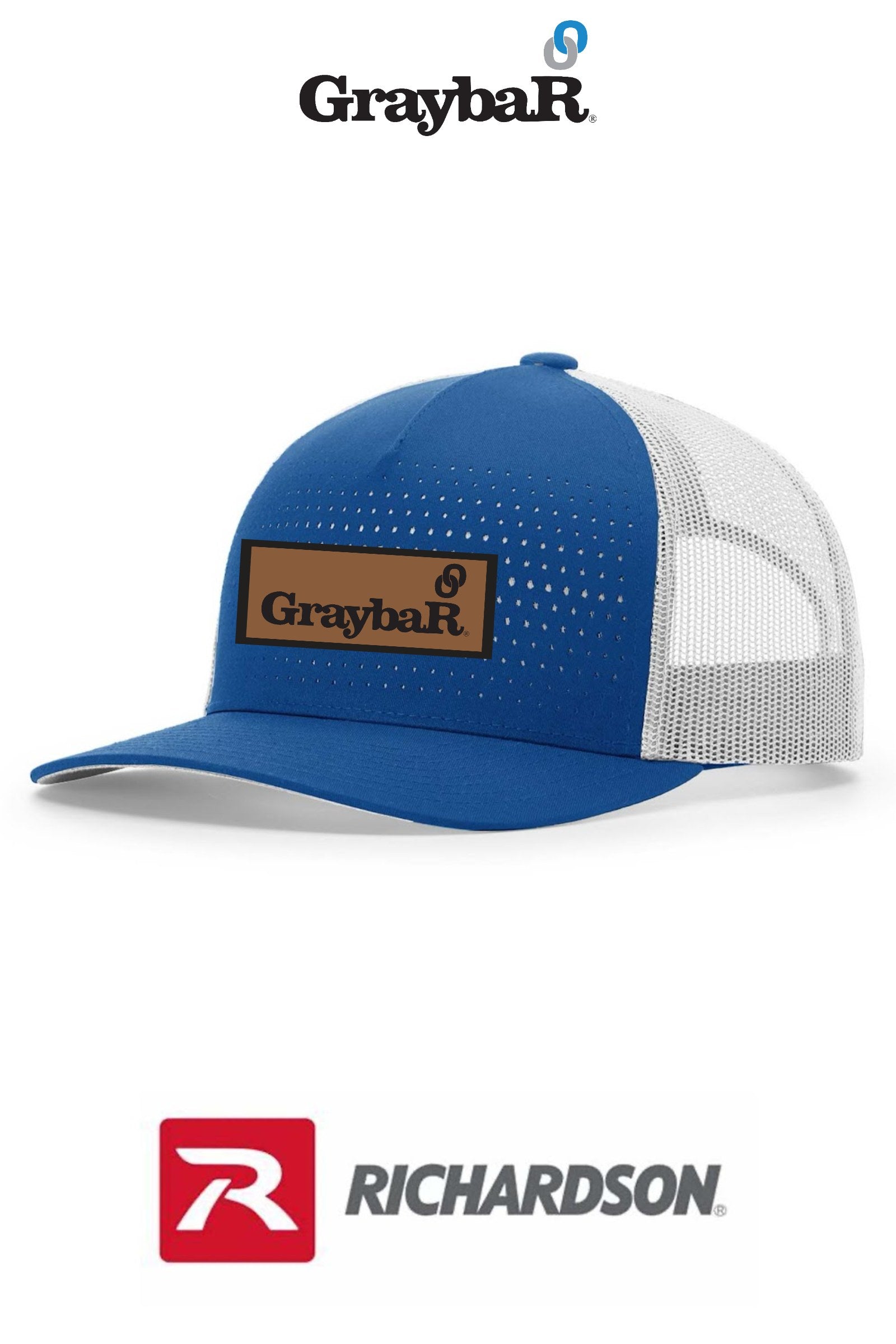Richardson 163 LASER CUT FIVE PANEL TRUCKER