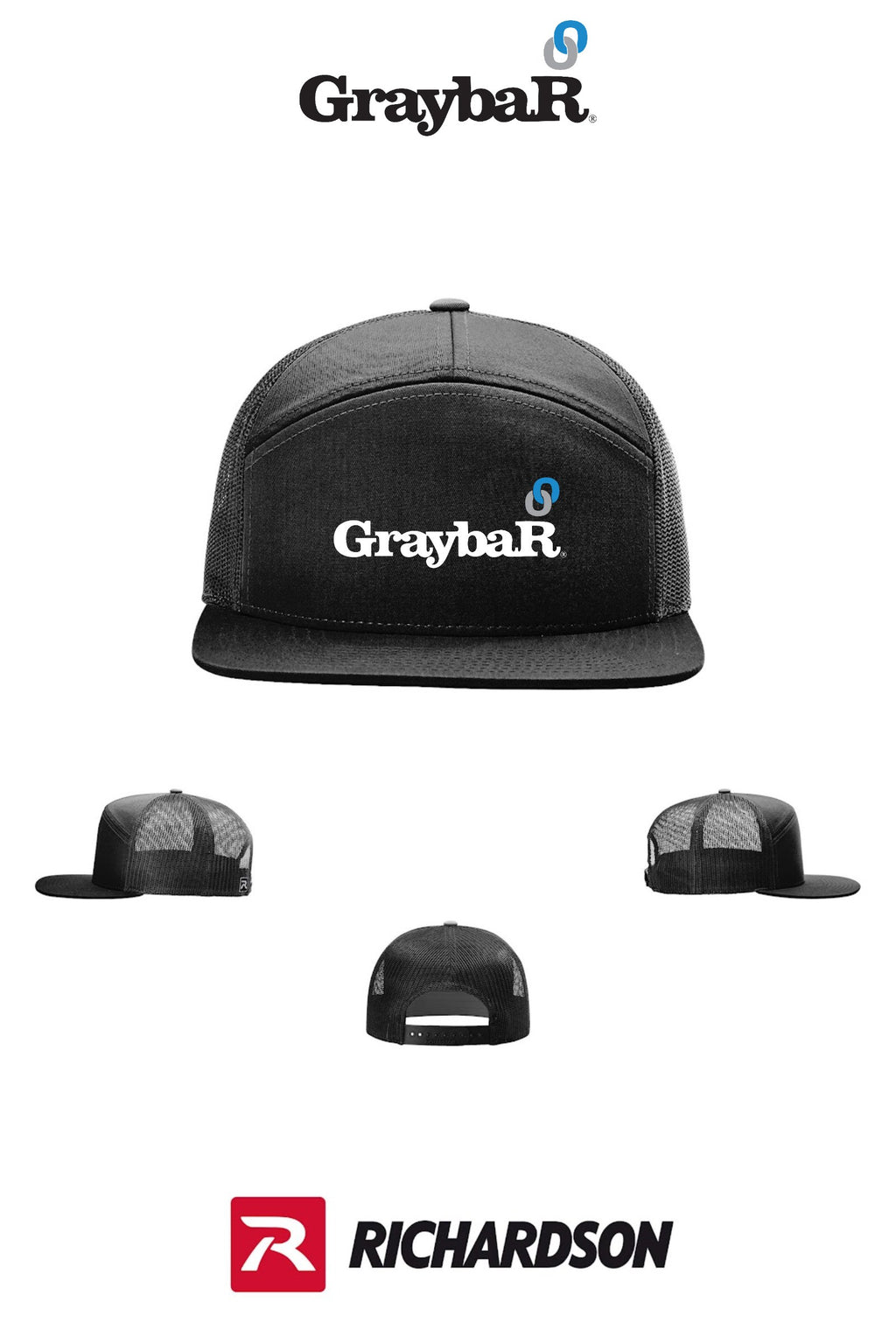 Richardson 168 Seven-Panel Trucker