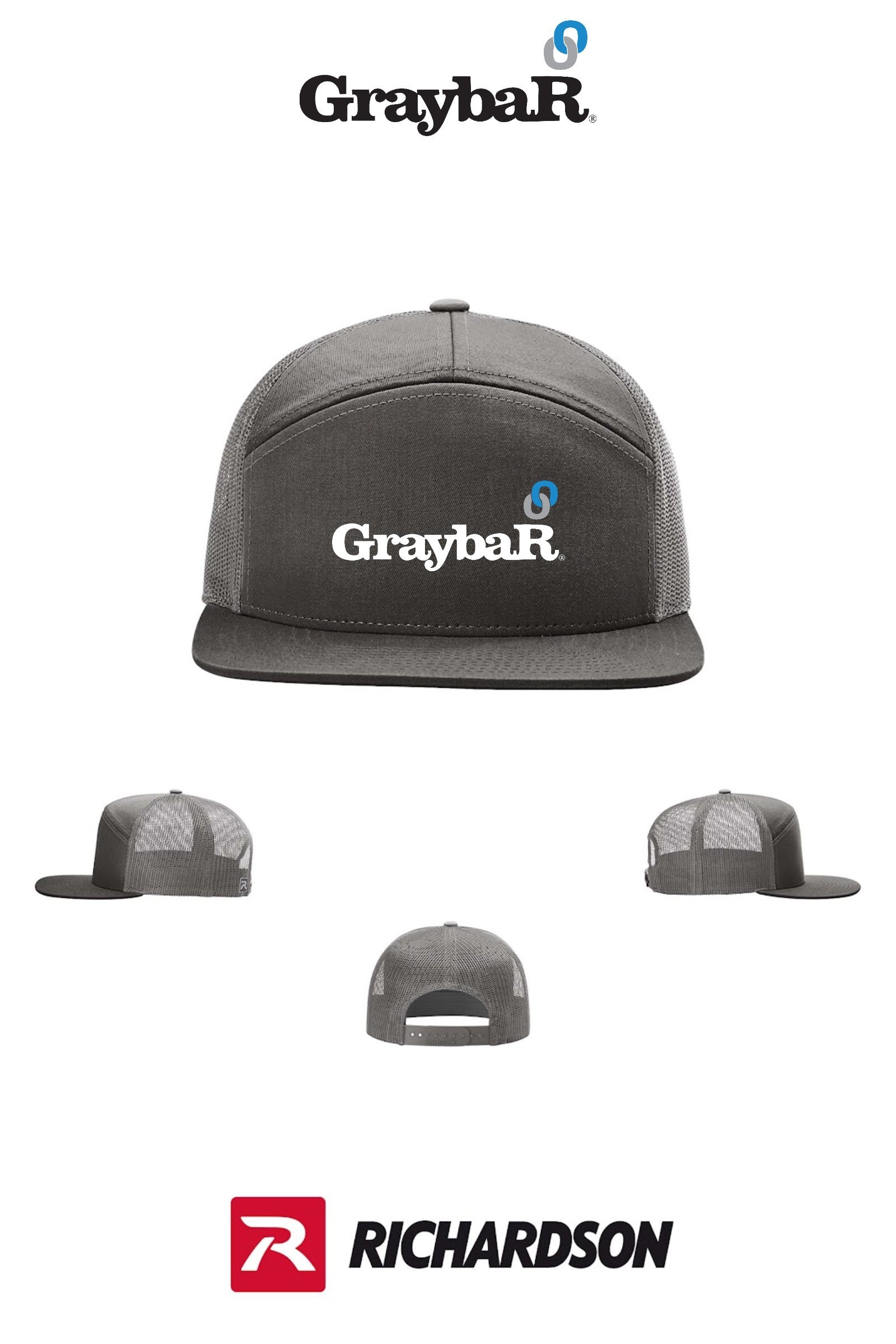 Richardson 168 Seven-Panel Trucker