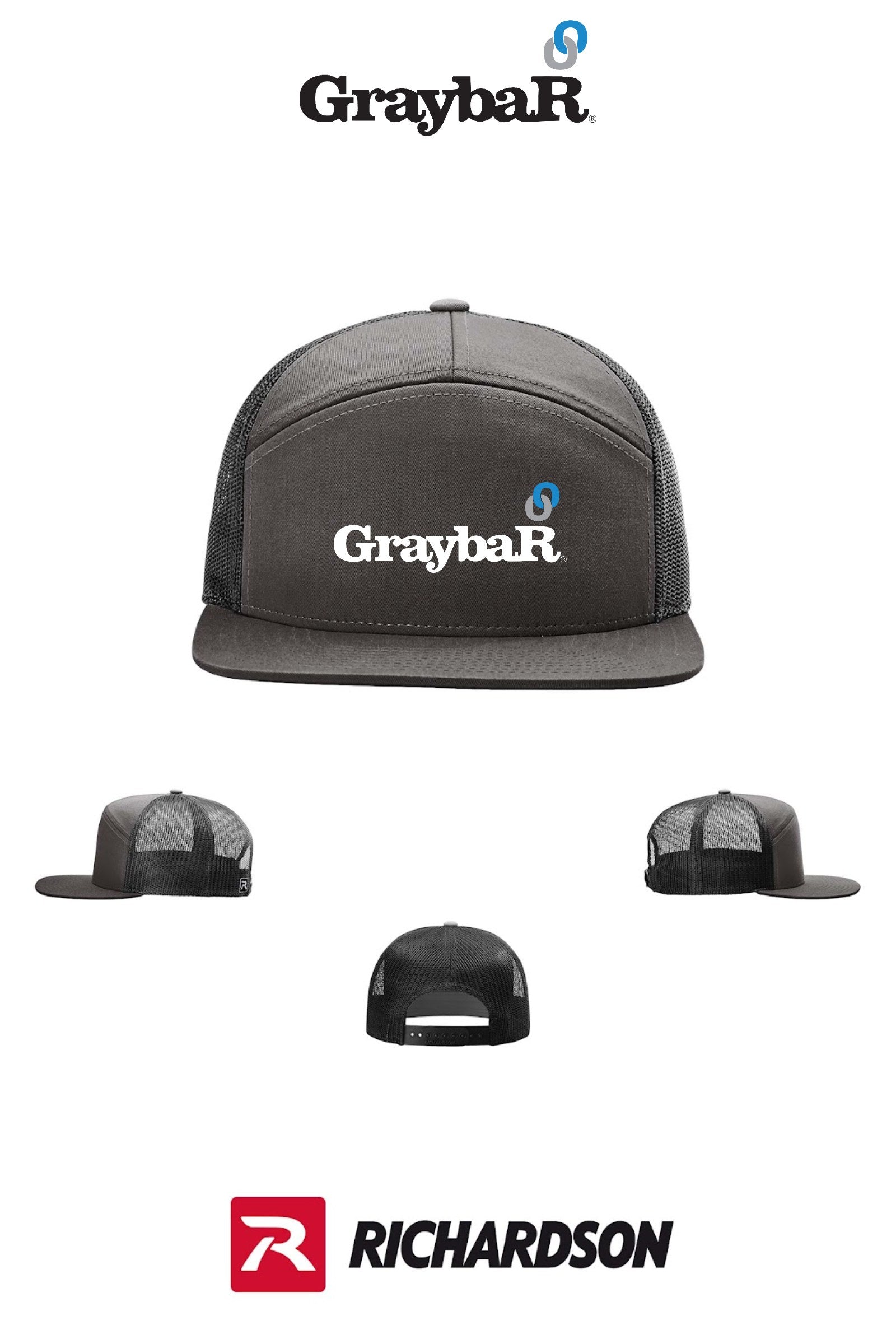 Richardson 168 Seven-Panel Trucker