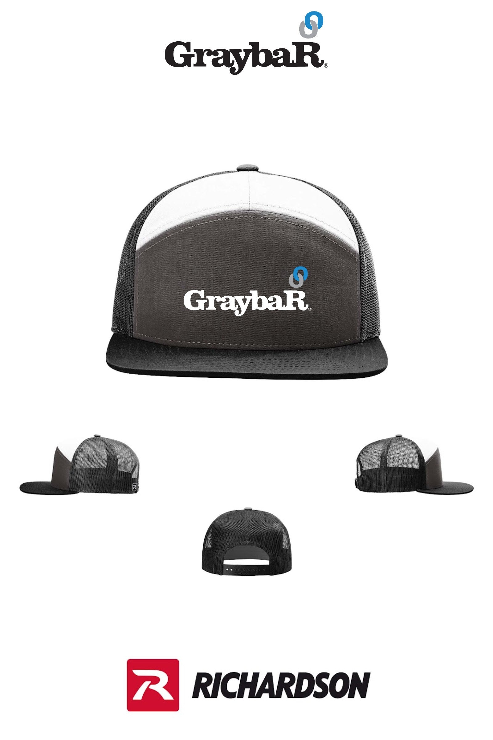 Richardson 168 Seven-Panel Trucker