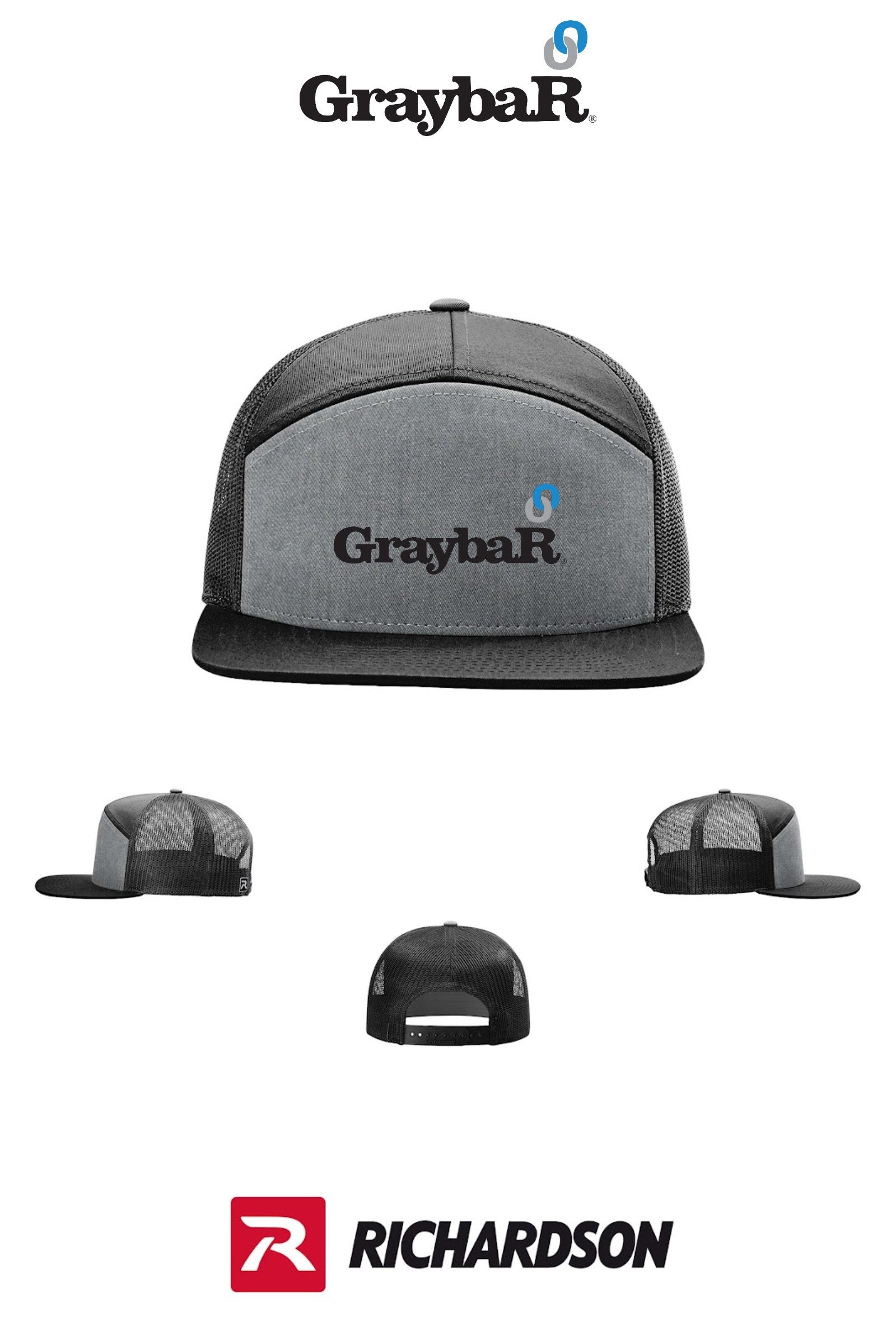 Richardson 168 Seven-Panel Trucker