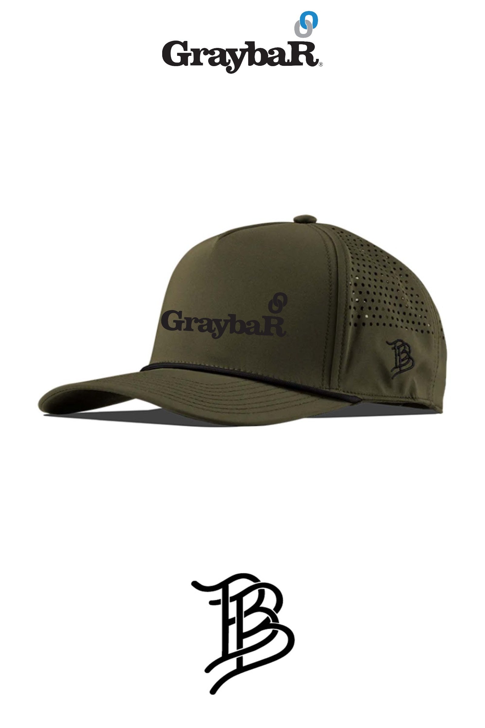 Branded Bills  545 | CURVED 5 PANEL ROPE