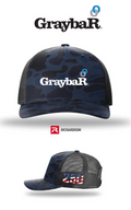 America 250 Richardson 112PFP Printed Five-Panel Trucker