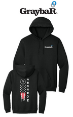 America 250 Port & Co™ Core Fleece Pullover Hooded Sweatshirt - Freedom FULL FLAG