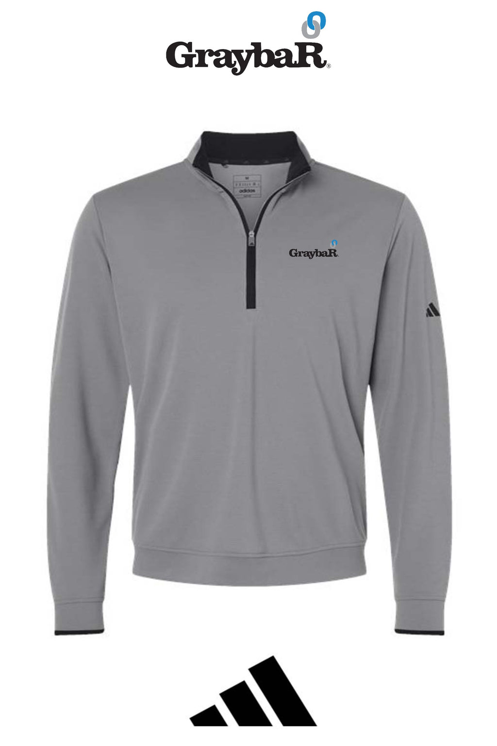Adidas Men's Performance Lightweight Quarter-Zip Pullover