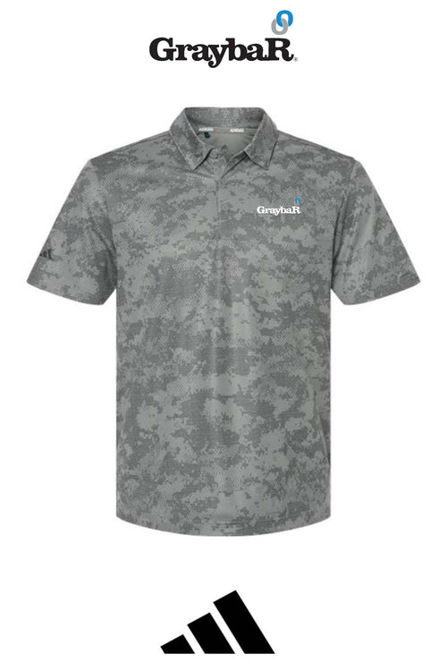 Adidas Men's All Over Camo Polo