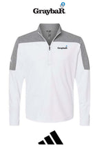 Adidas Men's Ultimate365 Lightweight Colorblocked Quarter-Zip Pullover