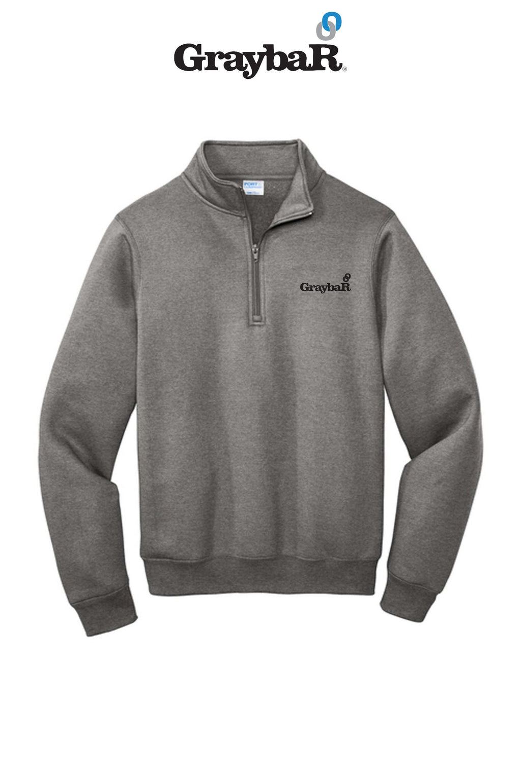 Port & Co™ Core Fleece 1/4-Zip Pullover Sweatshirt