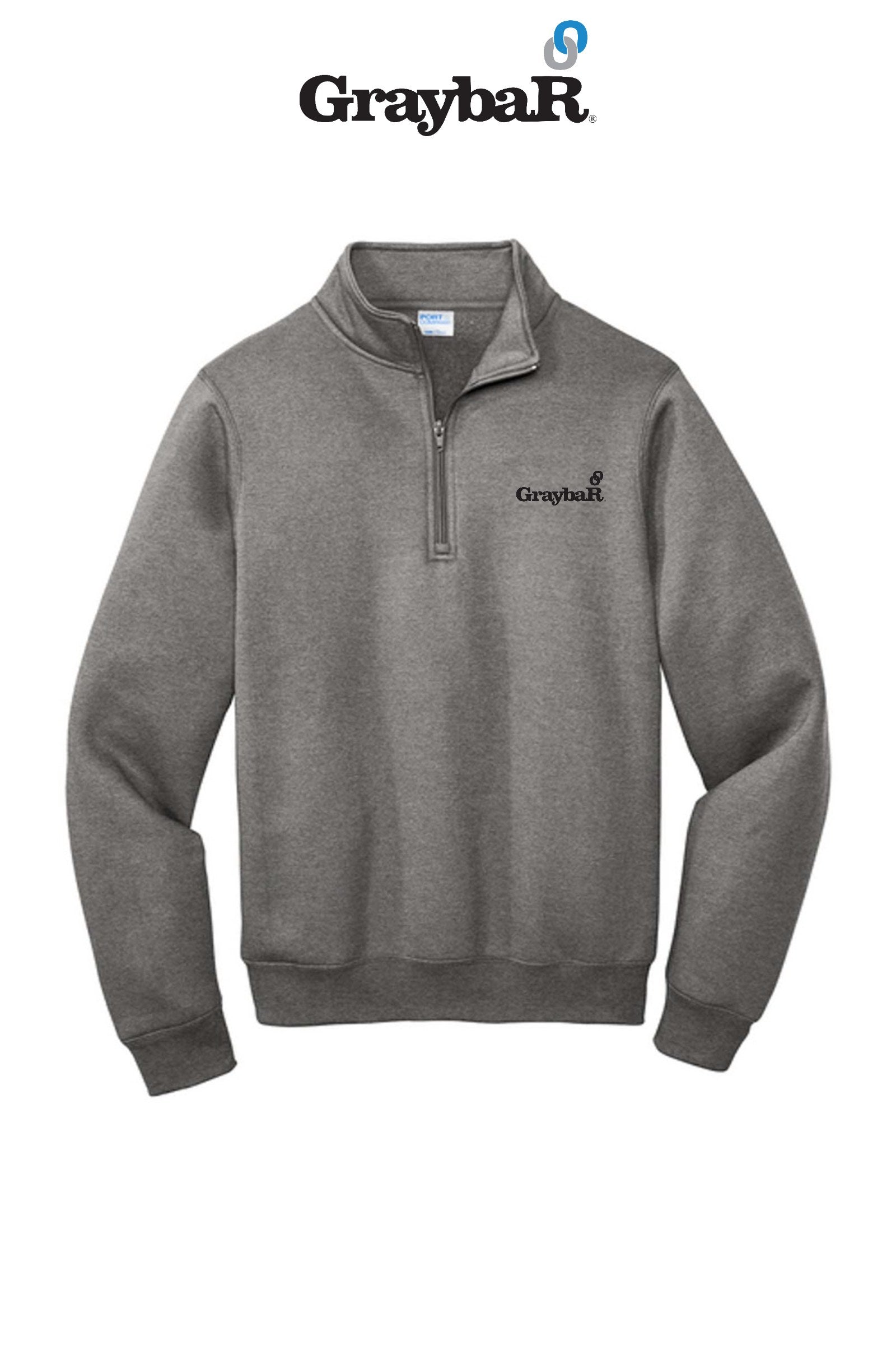 Port & Co™ Core Fleece 1/4-Zip Pullover Sweatshirt
