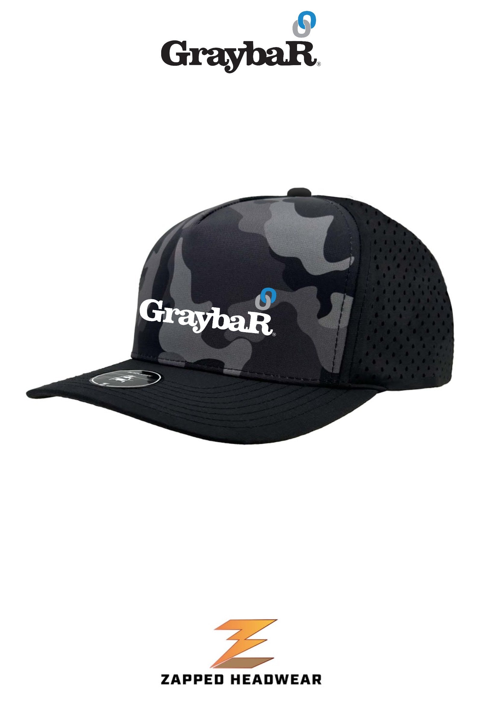 Zapped Headwear BLACKHAWK