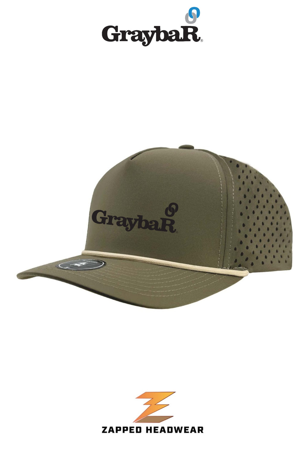 Zapped Headwear BLACKHAWK R+