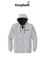 Heavyweight Full-Zip Hooded Sweatshirt with Thermal Lining