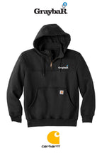 Carhartt® Rain Defender® Paxton Heavyweight Hooded Zip Mock Sweatshirt