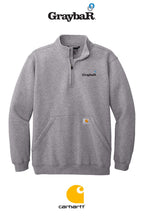 Carhartt® Midweight 1/4-Zip Mock Neck Sweatshirt