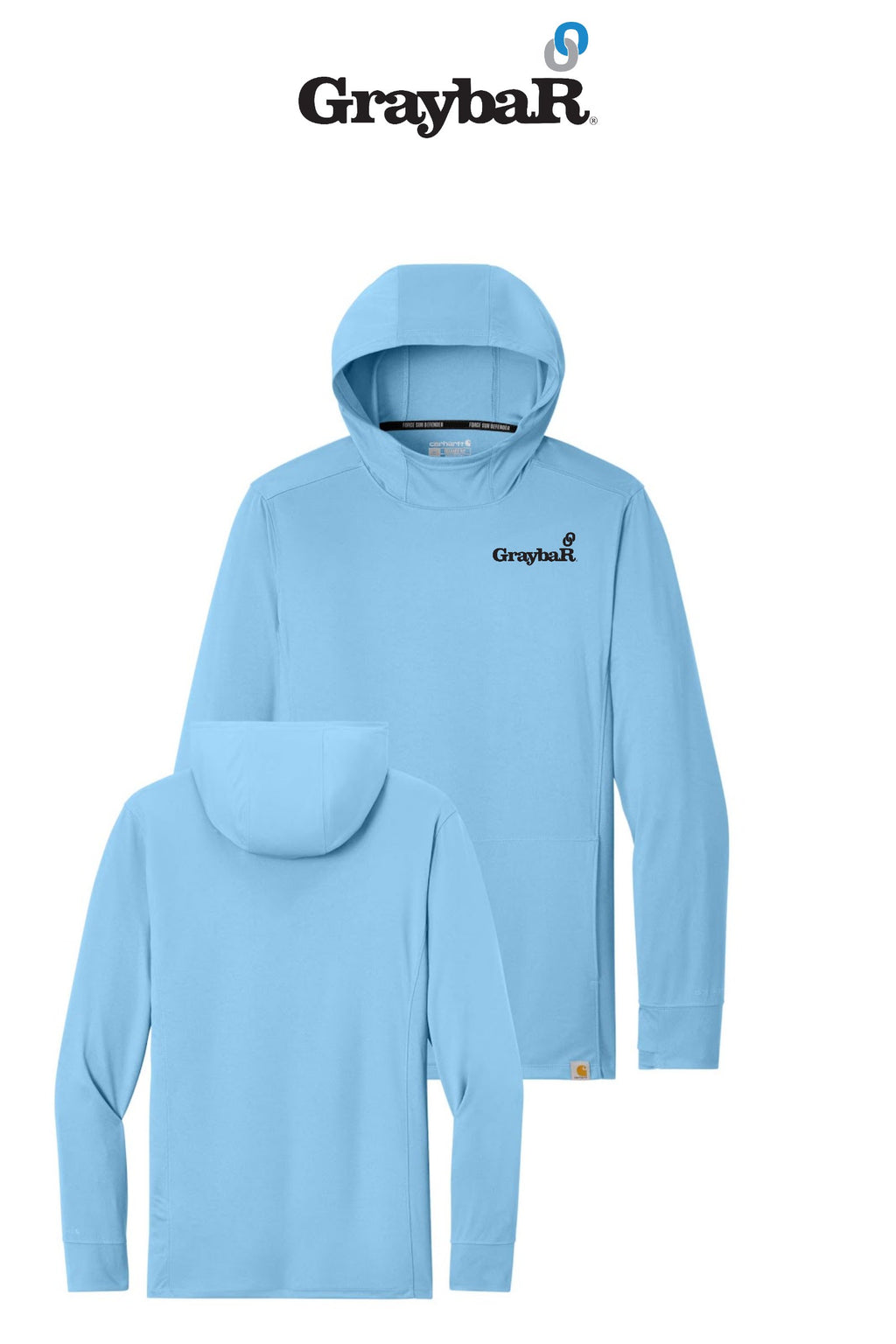 Carhartt Force® Sun Defender™ Long Sleeve Hooded T-Shirt