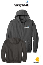 Carhartt® Midweight Hooded Zip-Front Sweatshirt