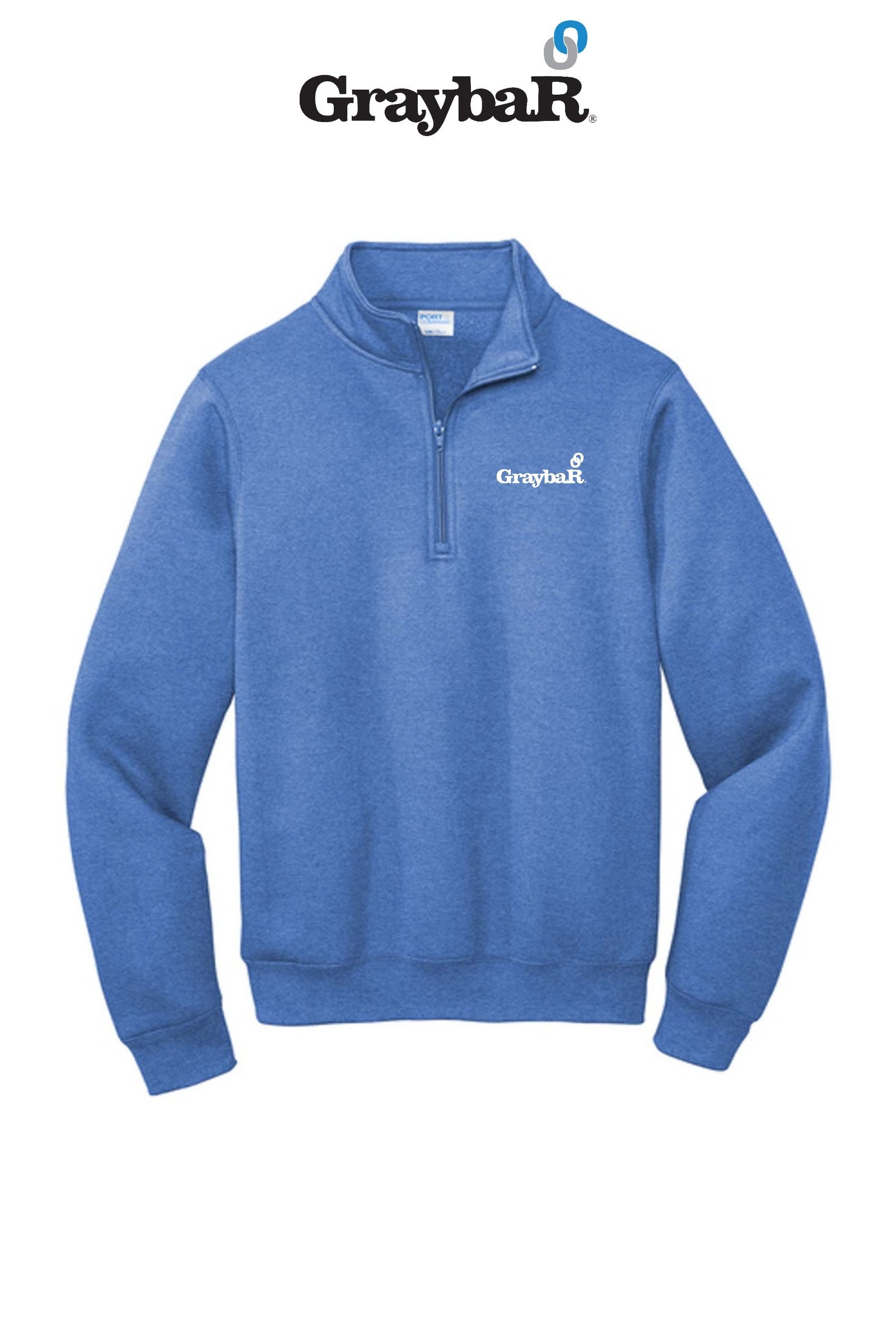 Port & Co™ Core Fleece 1/4-Zip Pullover Sweatshirt