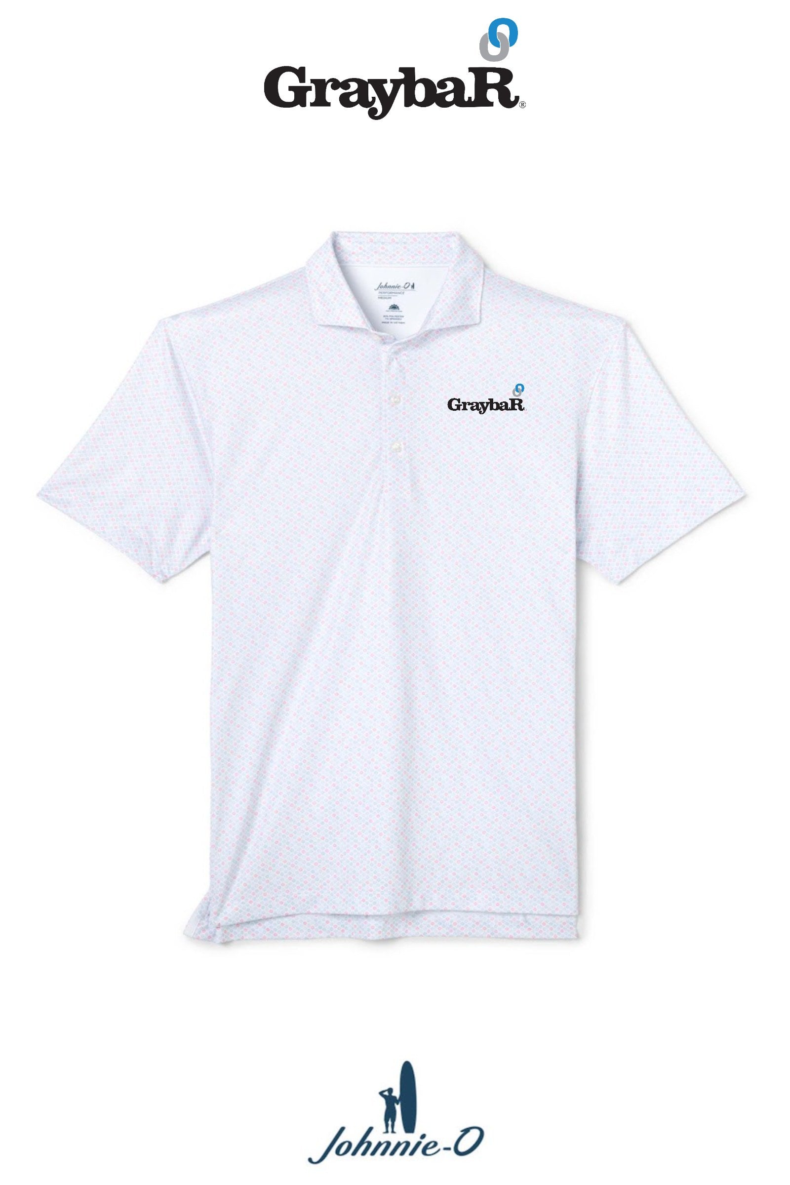 Johnnie-O PIP FLORAL Polo