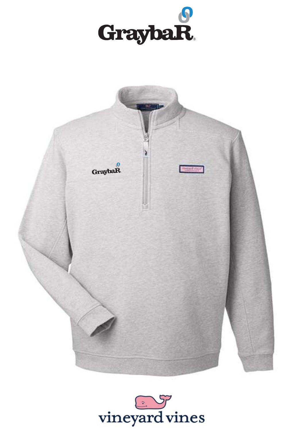 vineyard vines Men's Collegiate Shep Quarter-Zip Sweatshirt