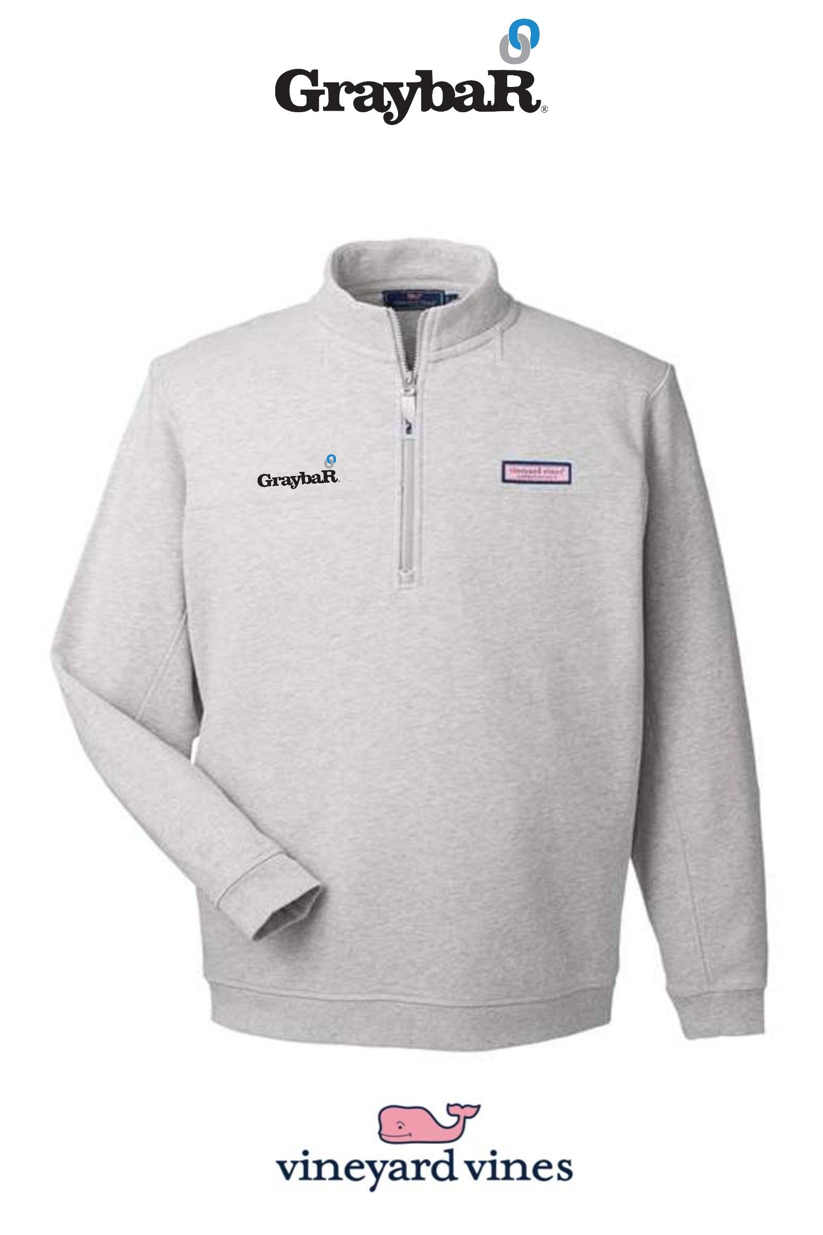 vineyard vines Men's Collegiate Shep Quarter-Zip Sweatshirt