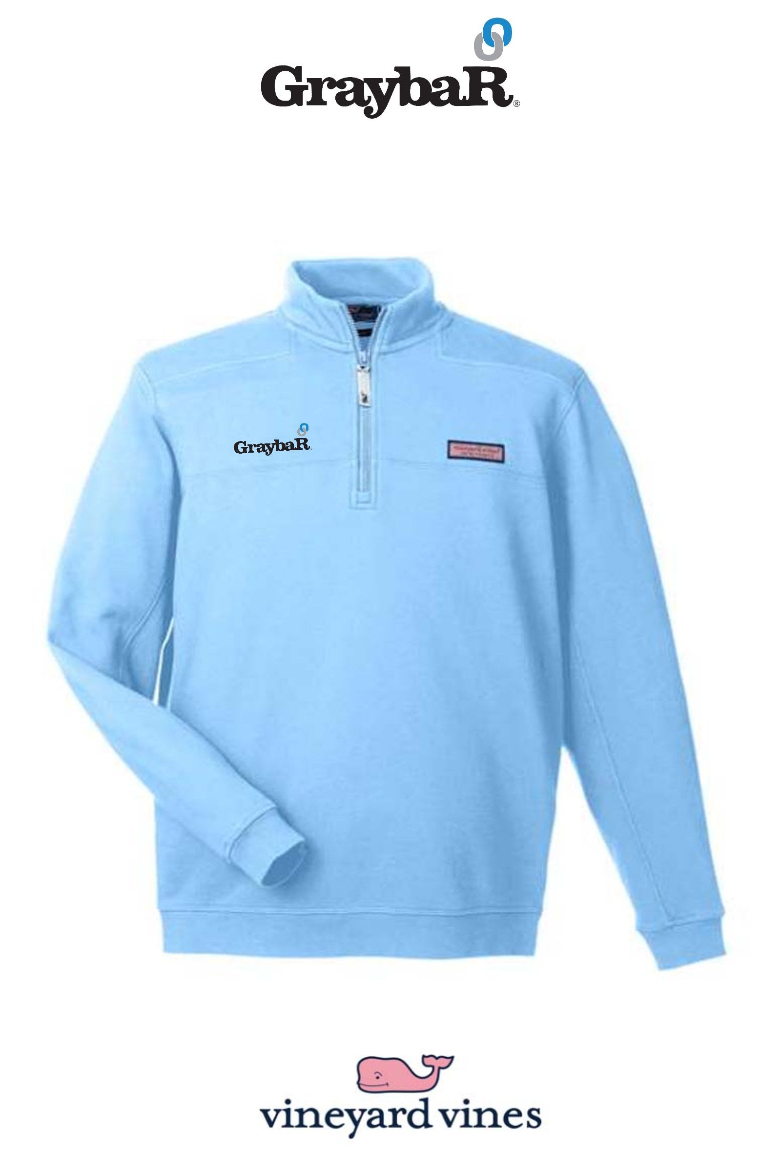 vineyard vines Men's Collegiate Shep Quarter-Zip Sweatshirt