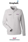vineyard vines Women's Collegiate Shep Quarter-Zip Sweatshirt