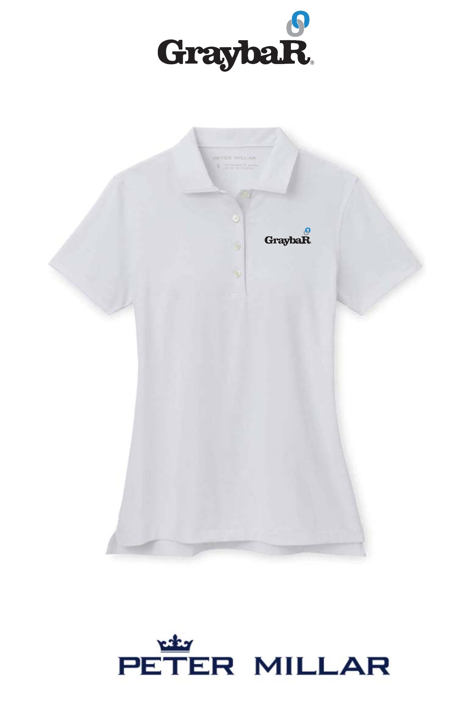 Peter Millar Women's Button Polo