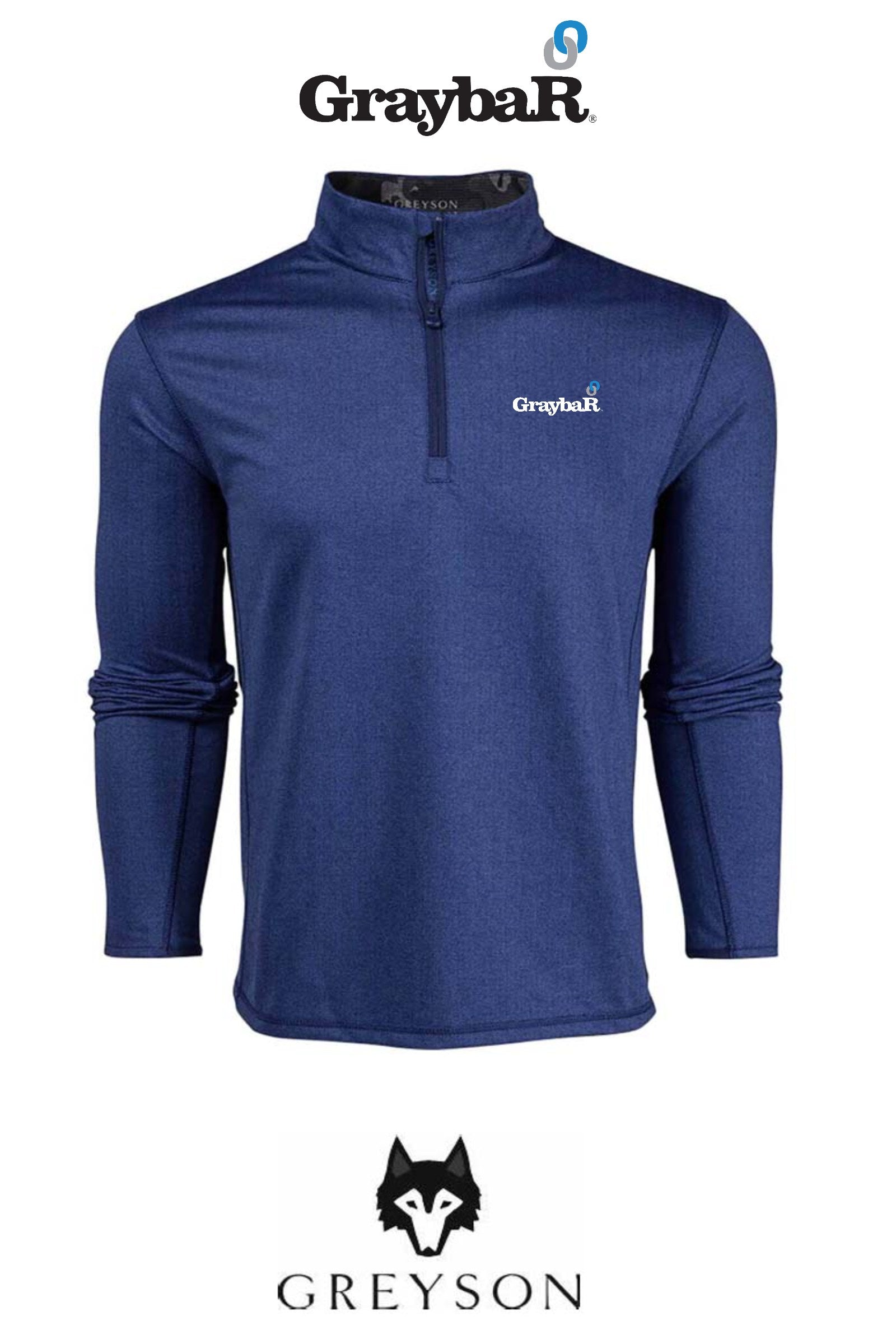 Greyson Men's Tate Herringbone Quarter-Zip