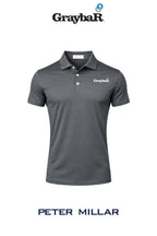 Peter Millar Men's Solid Performance Polo - Self Collar