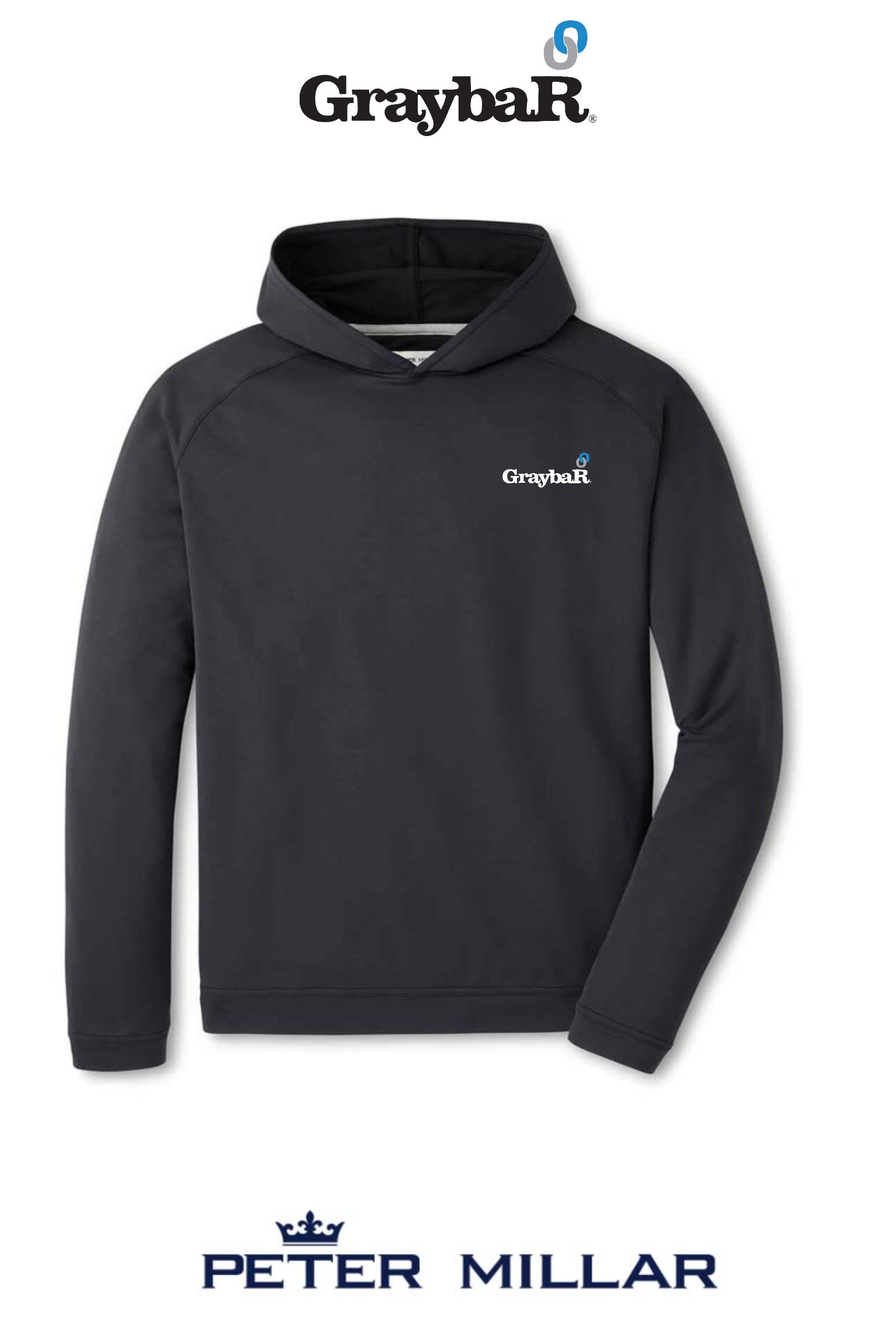Peter Millar Men's Pine Performance Hoodie