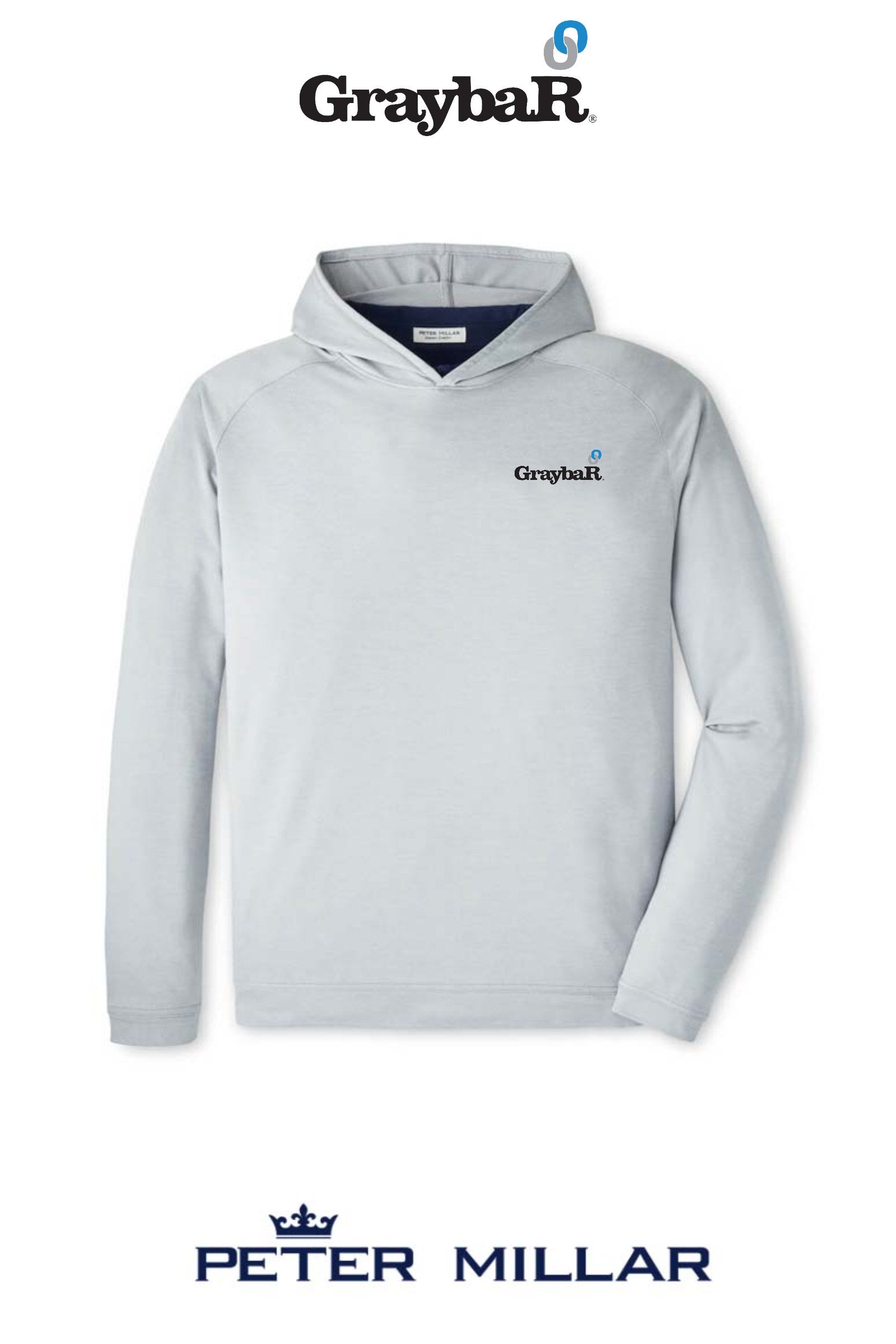 Peter Millar Men's Pine Performance Hoodie