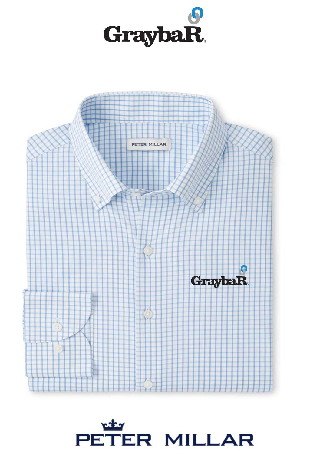 Peter Millar Men's Hanford Performance Twill Sport Shirt