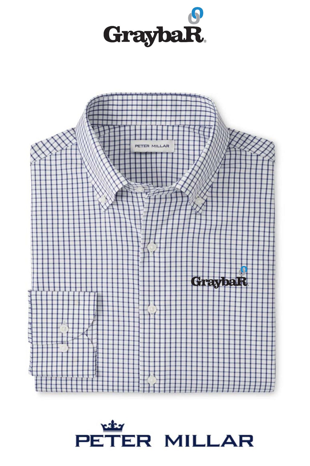 Peter Millar Men's Hanford Performance Twill Sport Shirt