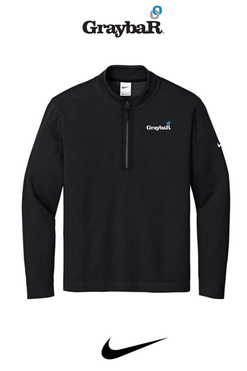 Nike Textured 1/2-Zip Cover-Up